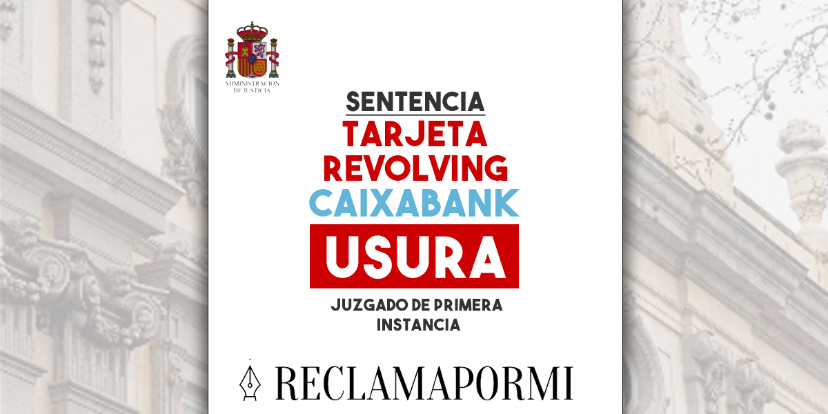 Sentencias revolving Caixabank